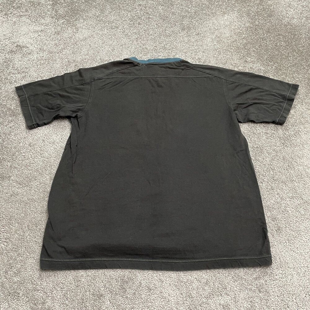 Columbia Basic T-Shirt Men Medium Black Crew Neck Short Sleeve Casual Cotton Tee
